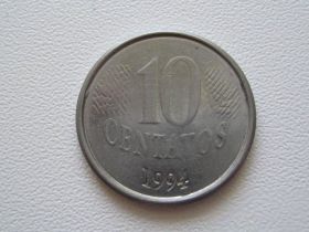 Бразилія Бразилия ^/--/^ Бразилия 10 сентаво 1994 года #9901 ^_^^^ Бразилія 10 сентаво 1994 року #9901 - фото фото фото