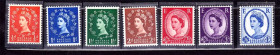 Великобританія Великобритания ^/--/^ Великобритания 1958 г MNH - HM QE-II -  стандарт  - ^_^^^ Великобританія 1958 MNH - HM QE-II - стандарт - фото фото фото