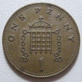 Єлизавета II (після ) Елизавета II (после ) ^/--/^ Велика Британія 1 пенні 1989 року 43066 ^_^^^ Великобритания 1 пенни 1989 года 43066 - фото фото фото