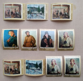 Мистецтво Искусство ^/--/^ СССР 1972 г - Советская живопись,  ГАШ ^_^^^ СРСР 1972 Радянський живопис, ГАШ - фото фото фото