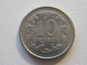 Сучасна (після ) Современная (после ) ^/--/^ Польша 10 грошей 2000 года 33629 ^_^^^ Польща 10 грошей 2000 року 33629 - фото фото фото
