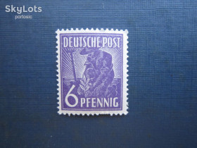 Інше Другое ^/--/^ Марка Німеччина Союзницька окупаційна зона 1947 стандарт садженець дубу 6 пф MNH ^_^^^ Марка Германия Союзническая оккупационная зона 1947 стандарт саженец дуба 6 пф MNH - фото фото фото