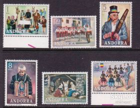 Малі Держави Європи Малые Государства Европы ^/--/^ Андорра - Исп.  1972 г - MNH - ^_^^^ 1972 — Андорра — Ісп. - фото фото фото