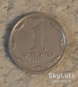 Обігові Обиходные ^/--/^ Украина 2000 1 копейка KM-6 /--/ b ^_^^^ Україна 2000 1 копійка - фото фото фото