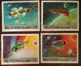 ОАЕ ОАЭ ^/--/^ ОАЭ Фуджейра Исследование космического пространства 1972 ^_^^^ ОАЕ Фуджейра Дослідження космічного простору 1972 - фото фото фото