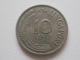 Сінгапур Сингапур ^/--/^ Сингапур 10 центов 1974 года П /--/ 2-143 ^_^^^ Сінгапур 10 центів 1974 П /--/ 2-143 - фото фото фото
