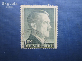 Третій Рейх (-) Третий Рейх (-) ^/--/^ Марка Германия Третий Рейх 1942 стандарт Гитлер 1 РМ перф 12.5:13.25 гаш КЦ 6.5 $ ^_^^^ Марка Німеччина Третій Рейх 1942 стандарт Гітлер 1 РМ перф 12.5:13.25 гаш КЦ 6.5 $ - фото фото фото