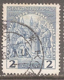 Чехословаччина Чехословакия ^/--/^ Чехословакия 1929 Sc.161 гаш. ^_^^^ Чехословаччина 1929 Sc.161 гаш. - фото фото фото