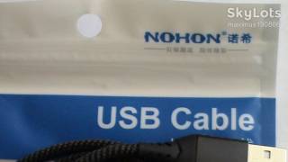 Кабелі Кабели ^/--/^ NOHON 3 /--/ A USB магнитный кабель зарядки  и передачи данных ^_^^^ NOHON 3 /--/ A USB магнітний кабель зарядки і передачі даних - фото фото фото