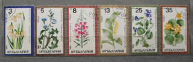Флора Флора ^/--/^ Болгарія, Польові квіти, 1982, серія, гашен. ^_^^^ Болгария, Полевые цветы, 1982, серия, гашен. - фото фото фото