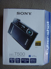 Sony Sony ^/--/^ Фотоаппарат Sony Cyber-Shot DSC-T /--/ 500 Black Full HD    (Япония) ^_^^^ Фотоапарат Sony Cyber-Shot DSC-T /--/ 500 Black Full HD (Японія) - фото фото фото