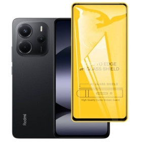 Чохли, бампера Чехлы, бампера ^/--/^ Захисне скло TDG 9 /--/ D для Xiaomi Redmi Note 14 повна проклейка чорний ^_^^^ Защитное стекло TDG 9 /--/ D для Xiaomi Redmi Note 14 полная проклейка черный - фото фото фото