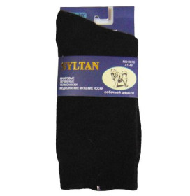 Шкарпетки Носки ^/--/^ Махровые лечебные термо носки Syltan 9676 41-46 черные ^_^^^ Махрові лікувальні термоноски Syltan 9676 41-46 чорні - фото фото фото