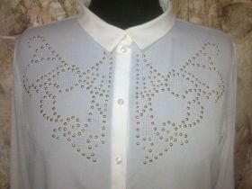 Блузки, сорочки Блузки, рубашки ^/--/^ Блуза H&amp;M, Германия, ХLраз. сток. ^_^^^ Блуза H&amp;M, Німеччина, ХLраз. стік. - фото фото фото