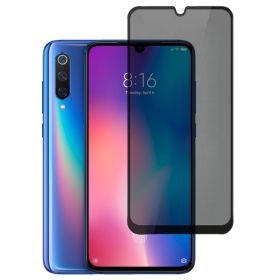 Чохли, бампера Чехлы, бампера ^/--/^ Захисне скло Fiji Privacy для Xiaomi Mi 9 антишпигун Anti-peeping повна проклейка чорний - фото фото фото