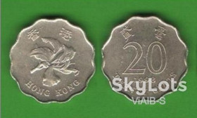 Інші країни Другие страны ^/--/^ 20 центов Гонконг 1998 ^_^^^ 20 центів Гонконг 1998 - фото фото фото