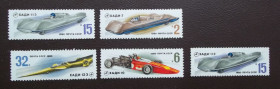 Транспорт Транспорт ^/--/^ СССР 1980 г - Гоночные автомобили,  6 шт   (см.фото) ^_^^^ СРСР 1980 г - Гоночні автомобілі, 6 шт (див.фото) - фото фото фото