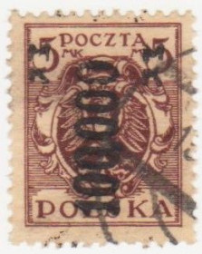 Польща Польша ^/--/^ Польша 1923 г №  155 гашеная ^_^^^ Польща 1923 р. No 155 гашена - фото фото фото