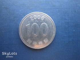 Республіка Корея Республика Корея ^/--/^ Монета 100 вон Південна Корея 2006 ^_^^^ Монета 100 вон Южная Корея 2006 - фото фото фото