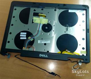 Корпуса Корпуса ^/--/^ Dell Vostro 1000, крышка матрицы в сборе   (крышка, рамка, петли, инвертор, шлейф, антены) ^_^^^ Dell Vostro 1000, кришка матриці в зборі (кришка, рамка, петлі, інвертор, шлейф, антени) - фото фото фото