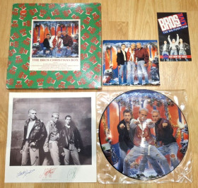 Платівки Пластинки ^/--/^ Bros - Push. The Bros Christmas Box - 1988.  (LP). 12. Picture Disc. Box Set. UK. Rare. ^_^^^ Bros - Push. The Bros Christmas Box - 1988. Picture Disc. Box Set. UK. Rare. - фото фото фото