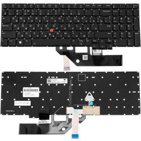 Клавіатури Клавиатуры ^/--/^ Клавиатура для ноутбука LENOVO (ThinkPad: E /--/ 16 Gen 1) rus, black, без фрейма, подсветка клавиш ^_^^^ Клавіатура для ноутбука LENOVO (ThinkPad: E /--/ 16 Gen 1) rus, black, без фрейму, підсвічування клавіш - фото фото фото