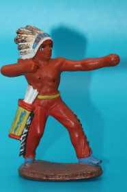 Фігурки, солдатики Фигурки, солдатики ^/--/^ індіанець ГДР 032 ВЕДМІДЬ ЩО Б`Є Еміль Байєр ^_^^^ индейец ГДР 032 ВЕДМОЖЬ ЧТО БЬЕТ Эмиль Байер - фото фото фото