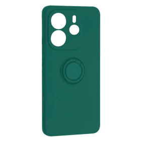 Чохли, бампера Чехлы, бампера ^/--/^ Чохол Fiji Holder Ring для Xiaomi Redmi Note 14 бампер з кільцем підставкою Dark Green ^_^^^ Чехол Fiji Holder Ring для Xiaomi Redmi Note 14 бампер с кольцом подставкой Dark Green - фото фото фото