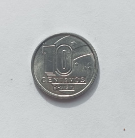 Бразилія Бразилия ^/--/^ Бразилия 10 сентаво 1990 г. ^_^^^ Бразилія 10 вересня 1990 - фото фото фото