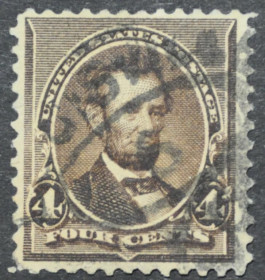 Інше Другое ^/--/^ США Линкольн 1890-1893 4 /--/ с. ^_^^^ США Лінкольн 1890-1893 4 /--/ с. - фото фото фото