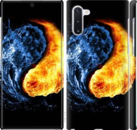 Чохли, бампера Чехлы, бампера ^/--/^ Чехол на Samsung Galaxy Note 10 Инь-Янь 1670 /--/ m-1718 - фото фото фото