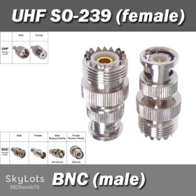Порти, роз'єми Порты, разъемы ^/--/^ Переходник UHF SO-239  (мама F female) - BNC  (папа M male) RF разъем коннектор ^_^^^ Перехідник UHF SO-239 (мама F female) - BNC (папа M male) RF роз'єм коннектор - фото фото фото