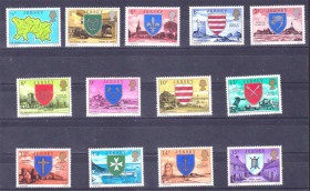 Великобританія Великобритания ^/--/^ Джерси 1976 г MNH - геральдика - ^_^^^ Джерсі 1976 MNH - геральдика - фото фото фото