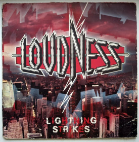 Платівки Пластинки ^/--/^ Loudness - Lightning Strikes - 1986.  (LP). 12. Vinyl. Пластинка. Europe. ^_^^^ Loudness - Lightning Strikes - 1986. 12.Vinyl. Пластинка. Europe. - фото фото фото