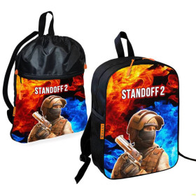 Рюкзаки, сумки Рюкзаки, сумки ^/--/^ Школьный рюкзак детский Standoff 2 + Сумка для обуви спортивной формы рюкзак-мешок для мальчика (018 ^_^^^ Шкільний рюкзак дитячий Standoff 2 + Сумка для взуття спортивної форми рюкзак-мішок для хлопчика (215) - фото фото фото