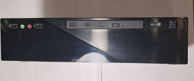 Корпуса Корпуса ^/--/^ Компактний корпус Mini-ITX Stylish Slim    (CBI-A /--/ 6819 /--/ TG) + DVD-RW | Для NAS / HTPC ^_^^^ Компактный корпус Mini-ITX Stylish Slim (CBI-A /--/ 6819 /--/ TG) + DVD-RW | Для NAS / HTPC - фото фото фото