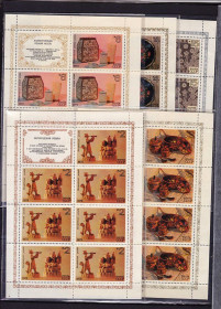 СРСР - СССР - ^/--/^ СССР  1979 г   MNH - 5 м/листов - искусство ^_^^^ СРСР 1979 MNH - 5 м/листів - мистецтво - фото фото фото