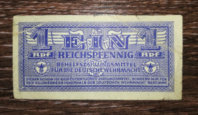 Німеччина Германия ^/--/^ GERMANY Німеччина 1 райхспфенніг 1942 Вермахт ^_^^^ GERMANY Германия 1 райхспфенниг 1942 Вермахт - фото фото фото