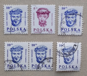 Мистецтво Искусство ^/--/^ Польша 1985 г - Вавельские головы ^_^^^ Польща 1985 — Вавельські голови - фото фото фото