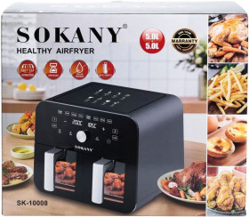 Аерогриль Аэрогриль ^/--/^ Мультипіч подвійна 10 /--/ л 2400 /--/ Вт SOKANY ^_^^^ Мультипич двойная 10 /--/ л 2400 /--/ Вт SOKANY - фото фото фото