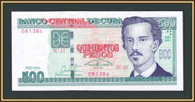Карибський басейн Карибский бассейн ^/--/^ Куба 500 песо 2019 P-133  (133 /--/ a) UNC ^_^^^ Куба 500 песо 2019 P-133 (133 /--/ a) UNC - фото фото фото