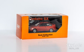 : Закордонні : Зарубежные ^/--/^ 1:43 Seat Cordoba SX  Coupe 1996 red metallic, HERPA #17182 ^_^^^ 1:43 Seat Cordoba SX Coupe 1996 red metallic, HERPA #17182 - фото фото фото