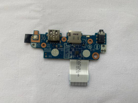 Шлейфи Шлейфы ^/--/^ Дод. плата з USB, audio, карт-рідером та кнопкою ввімкнення 0 /--/ KR /--/ 8 /--/ F /--/ 3 для ноутбука Dell Latitude 3300 ^_^^^ Плата с USB, audio, карт-ридером и кнопкой включения 0 /--/ KR /--/ 8 /--/ F /--/ 3 для ноутбука Dell Latitude 3300 - фото фото фото