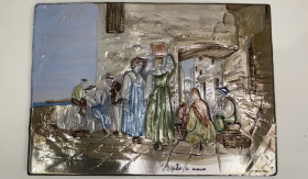 Картини, Гравюри, Живопис та Графіка Картины, Гравюры, Живопись и Графика ^/--/^ 6 /--/ It /--/ 5 Картина. Клейма. Есть повреждение уголков. Размер 21*15 см. 76 гр ^_^^^ 6 /--/ It /--/ 5 Картина. Клейма. Є пошкодження куточків. Розмір 21*15 см. 76 гр - фото фото фото