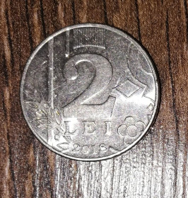 Молдова Молдова ^/--/^ 2 леї Молдова 2018 ^_^^^ 2 Леи Молдова 2018 - фото фото фото
