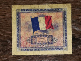 Франція Франция ^/--/^ FRANCE Союзническая оккупация Франции 10 франков 1944 ^_^^^ FRANCE Союзницька окупація Франції 10 франків 1944 - фото фото фото
