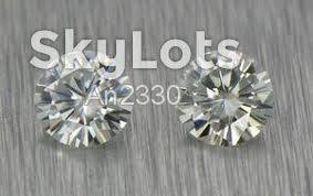 Діамант Бриллиант ^/--/^ Пара бриллиантов 1,06   (2 X 0.53) Ct VVS /--/ 1   (муассанит) ^_^^^ Пара діамантів 1,06 (2 X 0.53) Ct VVS /--/ 1 (муасаніт) - фото фото фото
