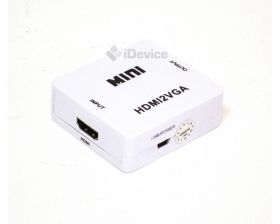 Кабелі та перехідники Кабели и переходники ^/--/^ Конвертер HDMI в VGA + аудио ^_^^^ Конвертер HDMI в VGA + аудіо - фото фото фото