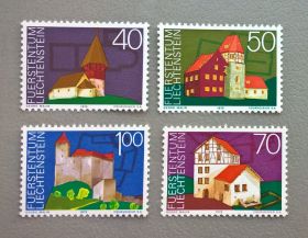 Архітектура Архитектура ^/--/^ Лихтенштейн Архитектура 1975 ^_^^^ Ліхтенштейн Архітектура 1975 - фото фото фото