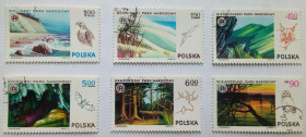 Польща Польша ^/--/^ Польша 1976 Национальные парки, гашеные ^_^^^ Польща 1976 Національні парки, гашені - фото фото фото